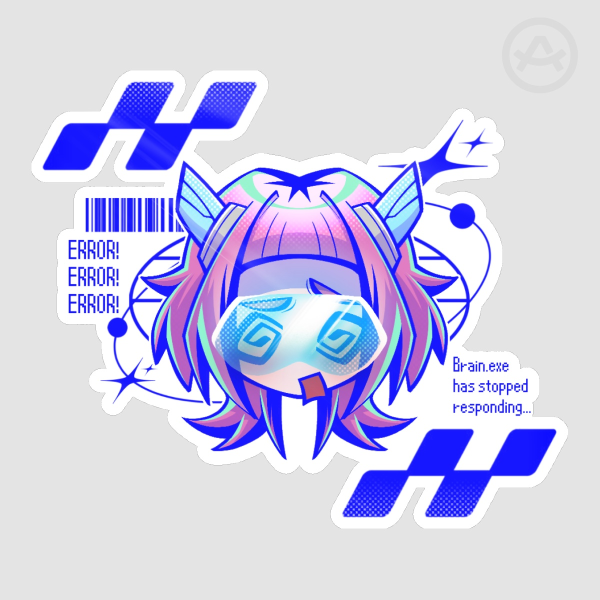 👾ERROR GIRL Sticker