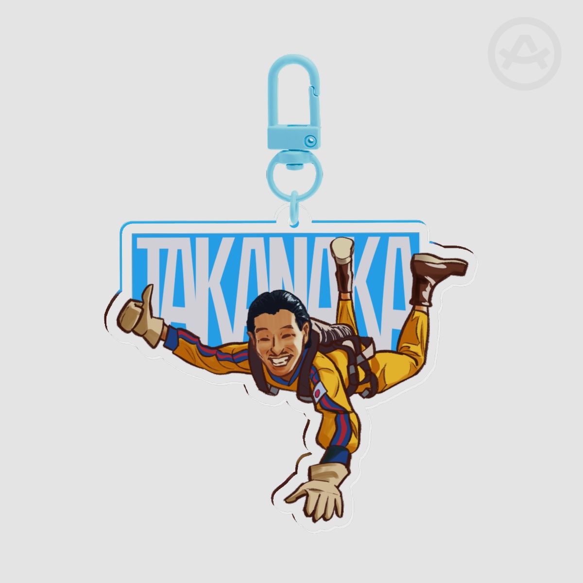 Masayoshi Takanaka Skydiving Acrylic Keychain
