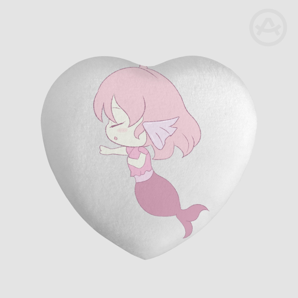 Anya Heart Shape Plush Badge
