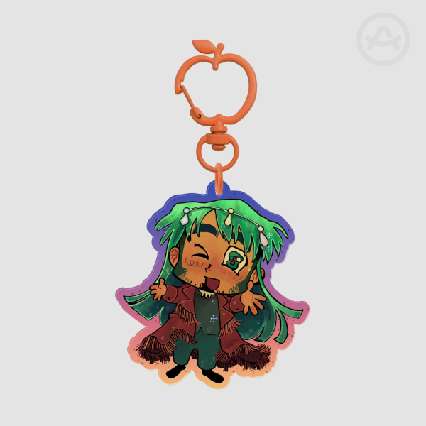 8:11 Leon Fringe Keychain