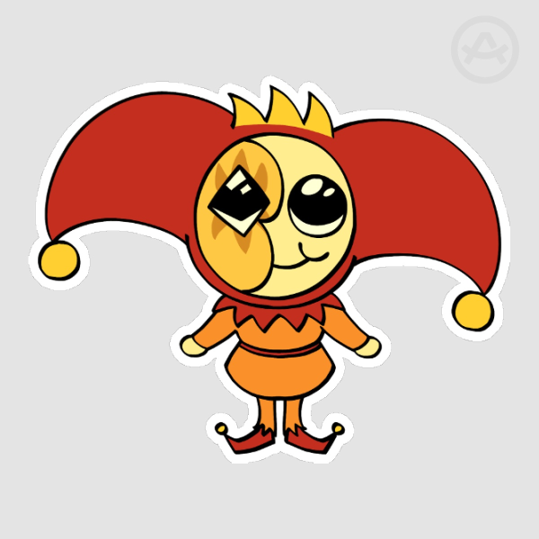 Rumpelstiltskin Pleading Sticker
