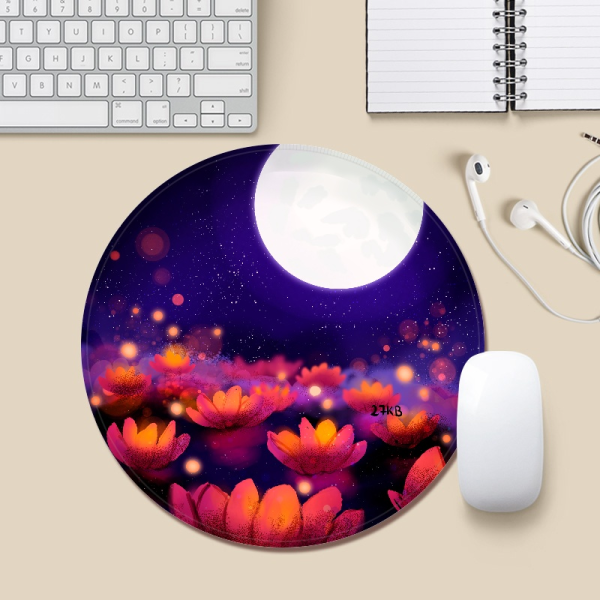 Lotus Lake Mouse Pad