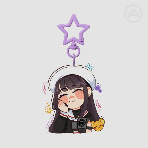 tomoyo sakura cardcaptor keychain