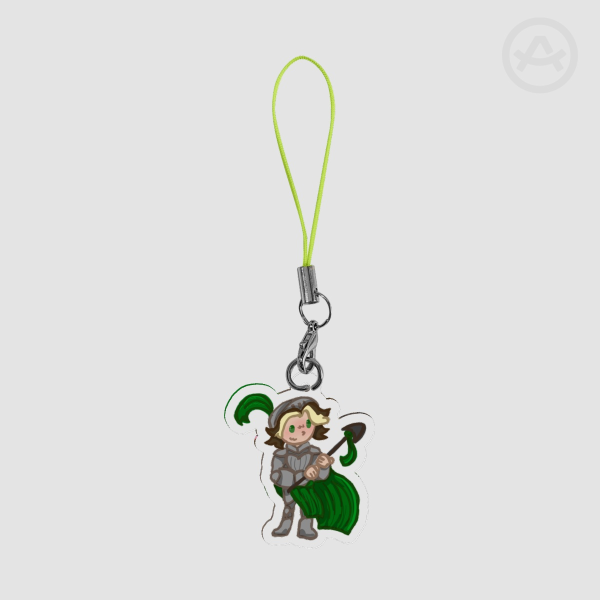 Mini Ser Bekyamon Acrylic Phone Charm / Keychain