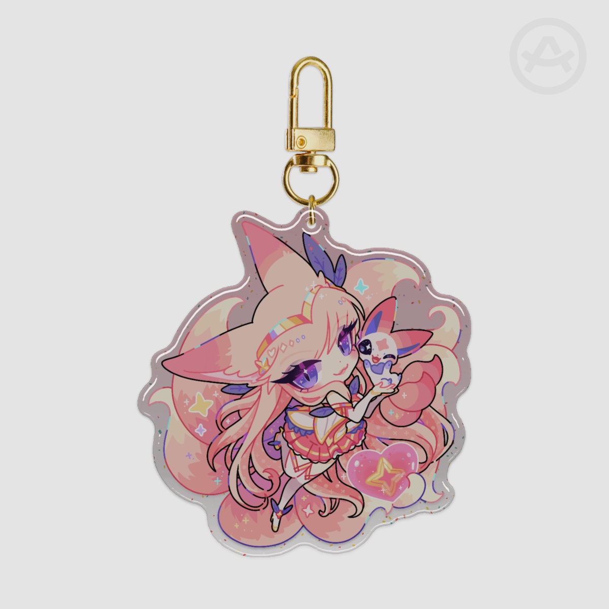 Star Guardian Soraka Keychain by Cinamon Cune - ACGGOODS