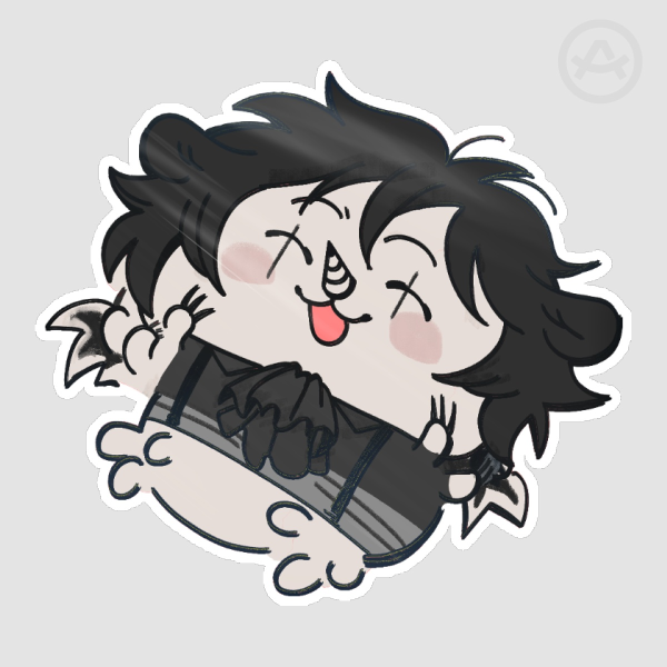 LAUGHING JACK STICKER