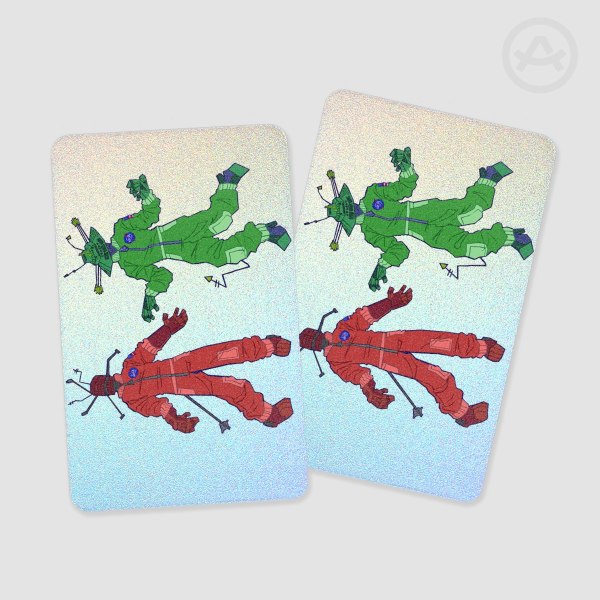 Pioneer Nine & Pioneer Ten Holographic Photocard