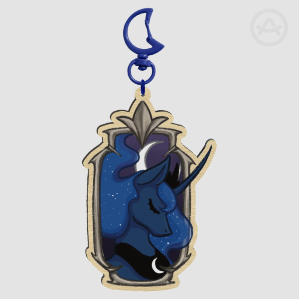 Princess Luna/Nightmare Moon Keychain