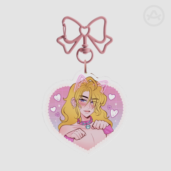 Brendon heart keychain