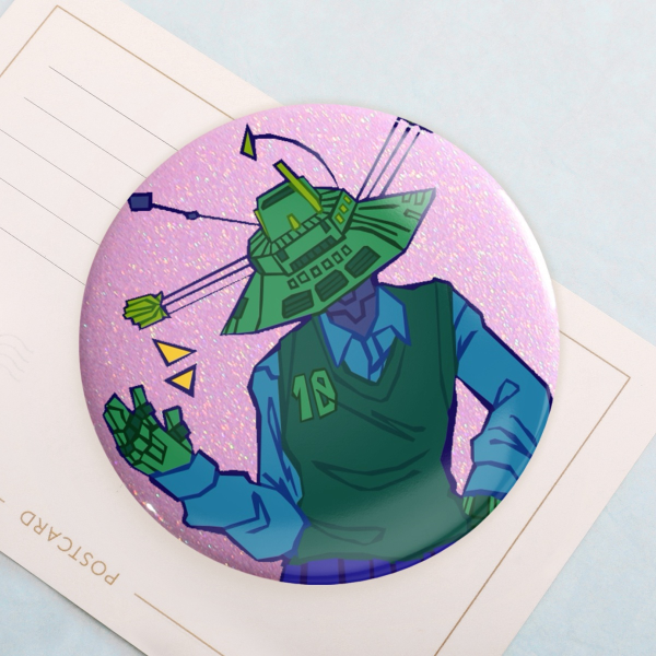 Pioneer Ten Holographic Badge