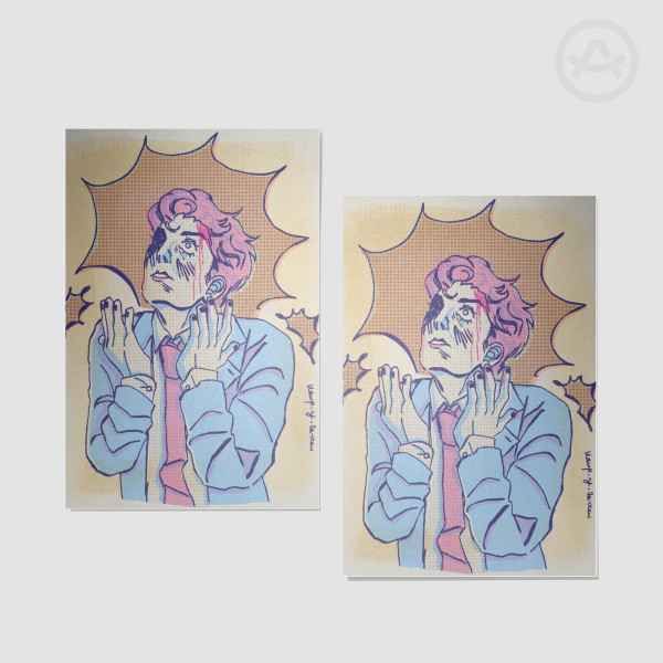 Gerard Way Hesitant Alien Postcard