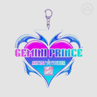 [VTUBERS] Gemini_Prince Logo acrylic keychain