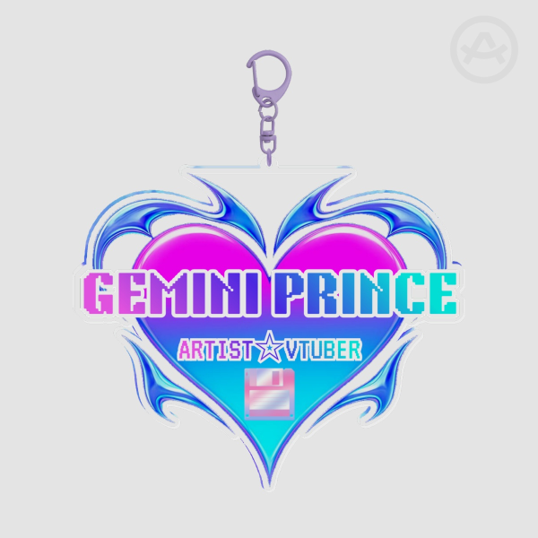 [VTUBERS] Gemini_Prince Logo acrylic keychain