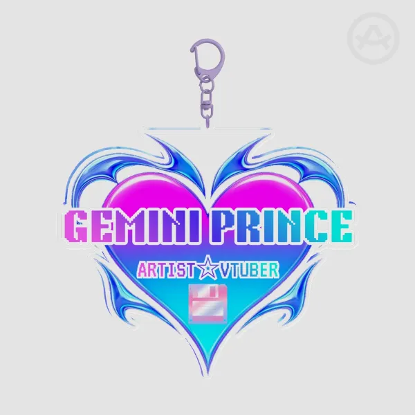 [VTUBERS] Gemini_Prince Logo acrylic keychain