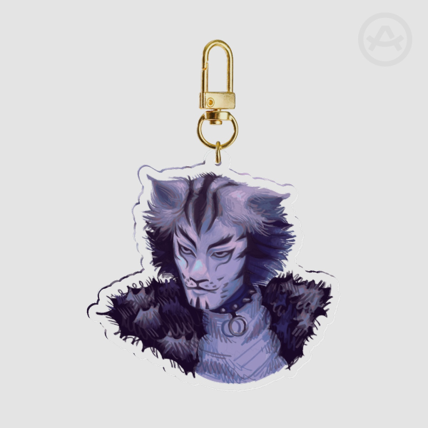 Munkustrap Acrylic Keychain