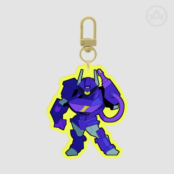 Shockwave Acrylic Keychain
