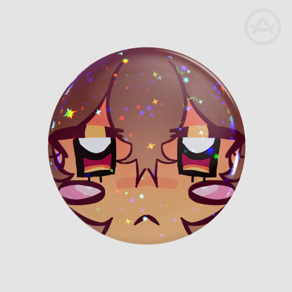 KREW || Gold Holo Star Badge
