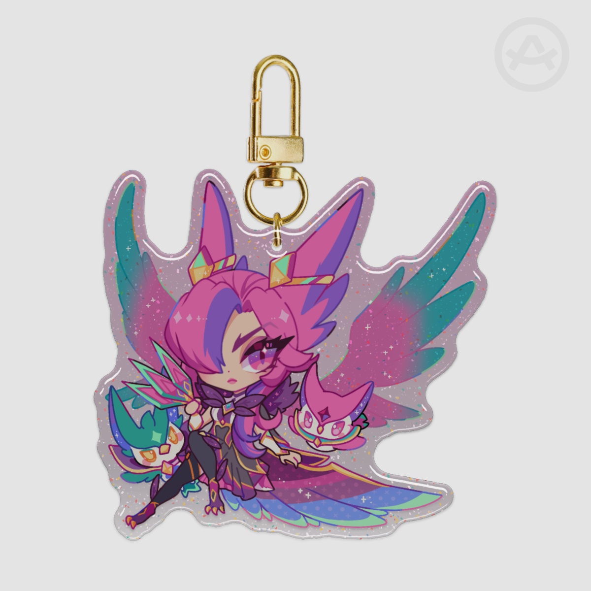 Star Guardian Xayah Keychain by Cinamon Cune - ACGGOODS