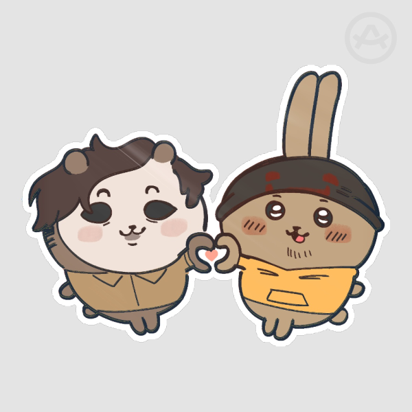 Masky and Hoody Stickers