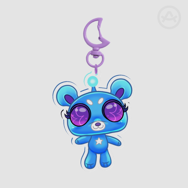 Overwatch Juno LPS Clear Acrylic Keychains