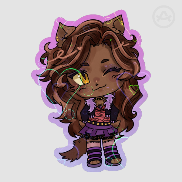 Clawdeen Wolf Sticker