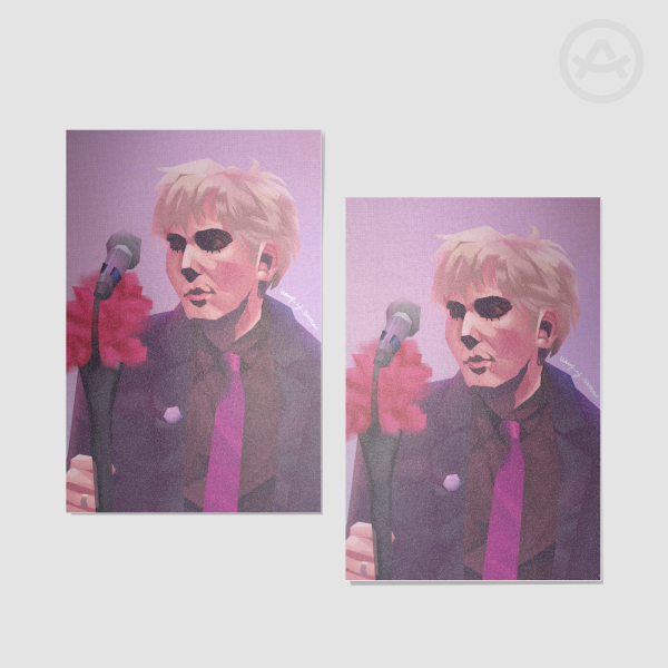 Gerard Way Hesitant Alien Postcard