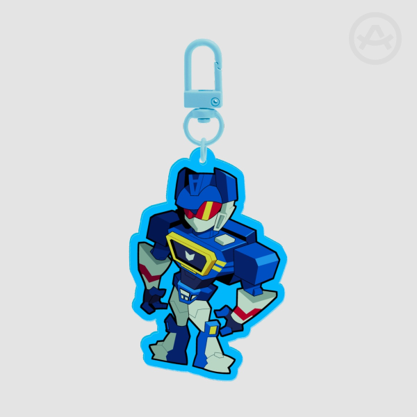 Soundwave Acrylic Keychain
