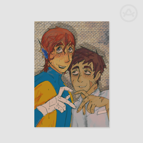 waterboy x Robert mini poster