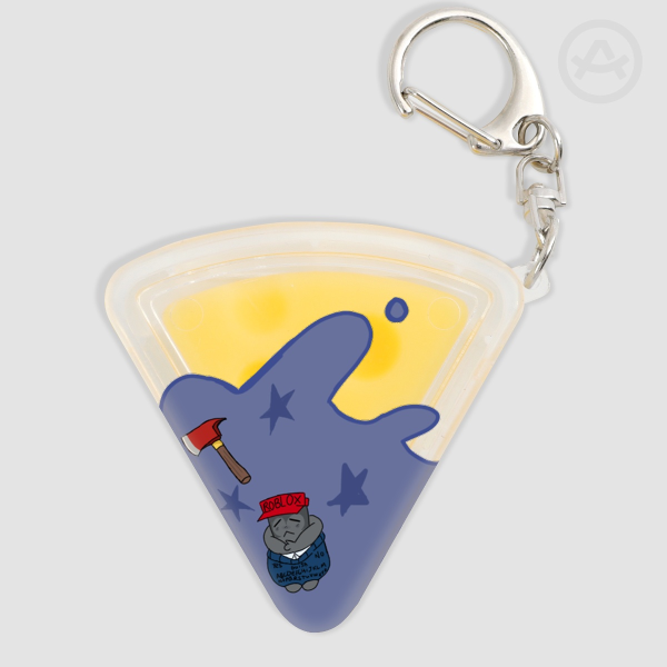 ivan Squishy Cheese Jelly Keychains
