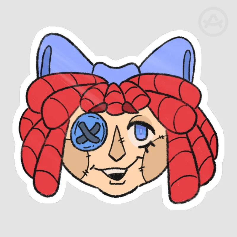 Tragg Ragatha Ragatha Sticker by doggyulcer - ACGGOODS