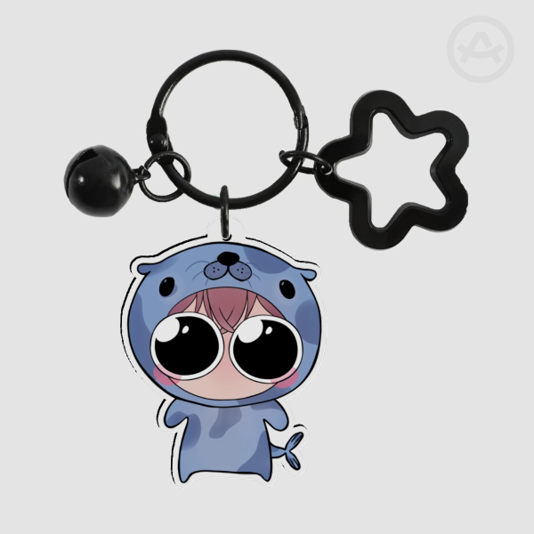 Emmy Pleading Keychain - Black