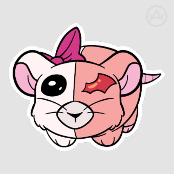 Monofae Hamster Meme Sticker