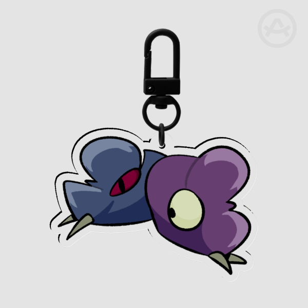 Monster Shoes Acrylic Keychains