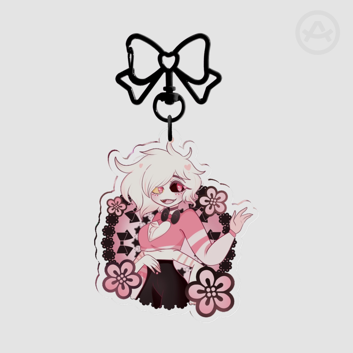 Angel Dust season two look keychain