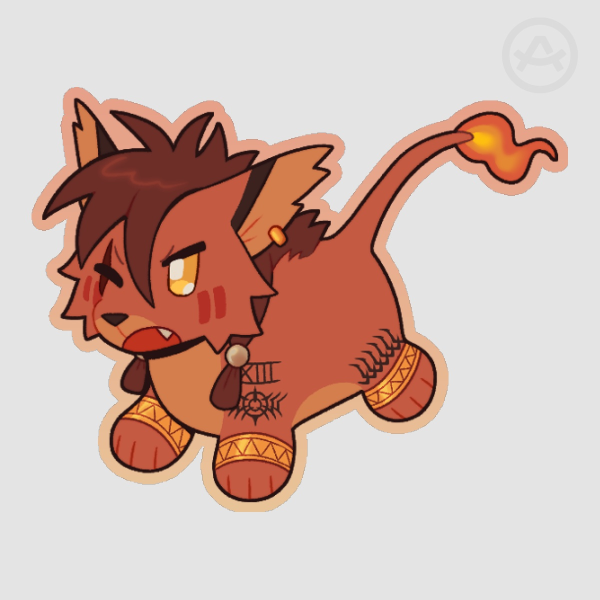 Red XIII Sticker
