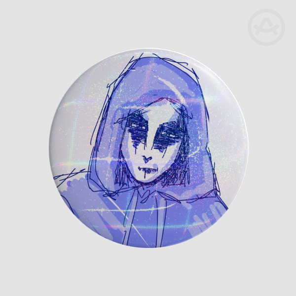 Purple Knocker (Button Pins)