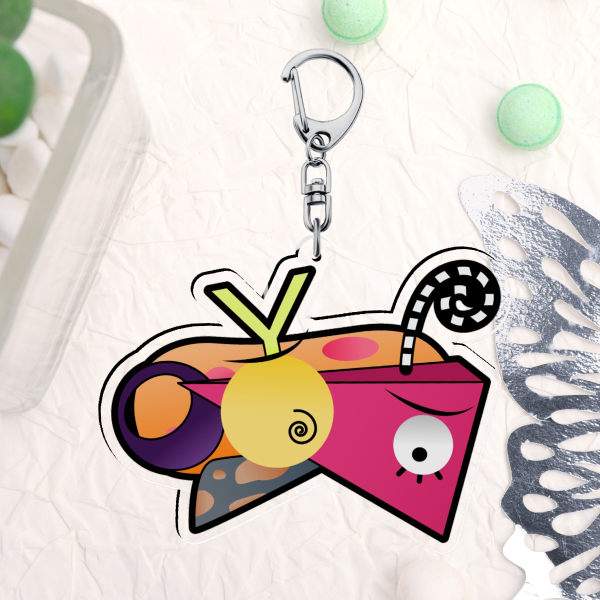 Zooble Pieces Acrylic Keychain