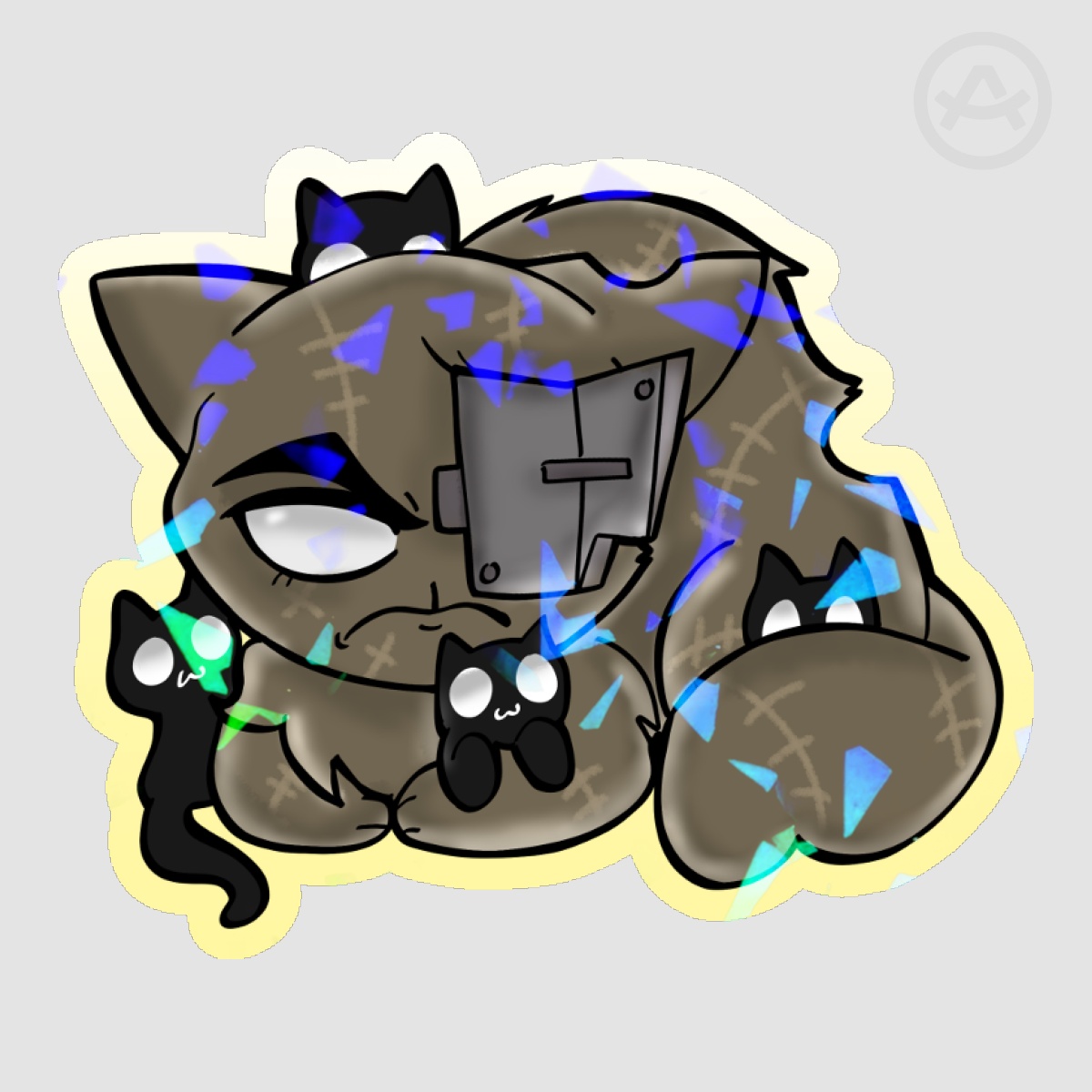 Maisie Mewgenics Sticker