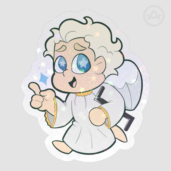 Aziraphale Heaven Sticker