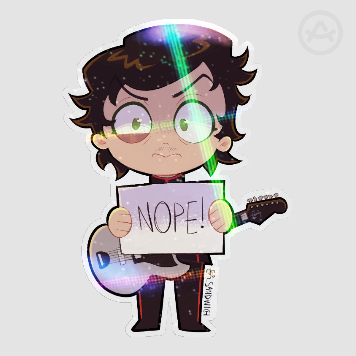 Frank LLTBP Holo Sticker