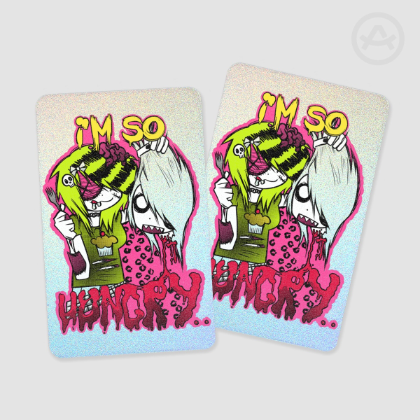 "I'M SO HUNGRY..." Holographic Photocard