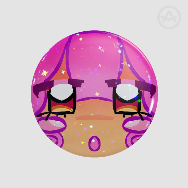 KREW || Rainbow Holo Star Badge