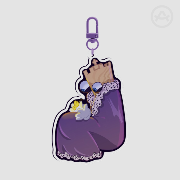 Kinger Clear Acrylic Keychains
