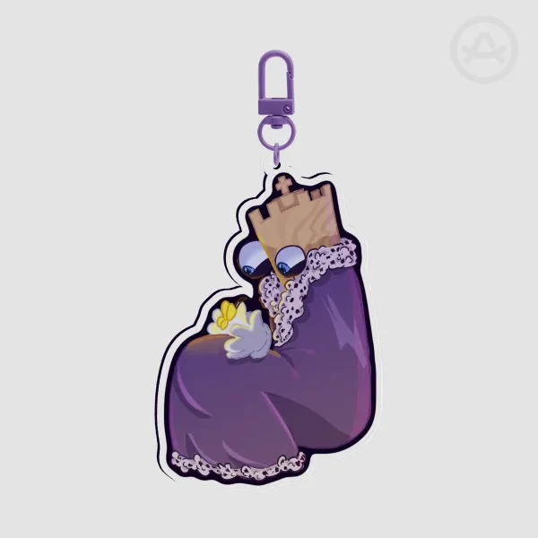 Kinger Clear Acrylic Keychains