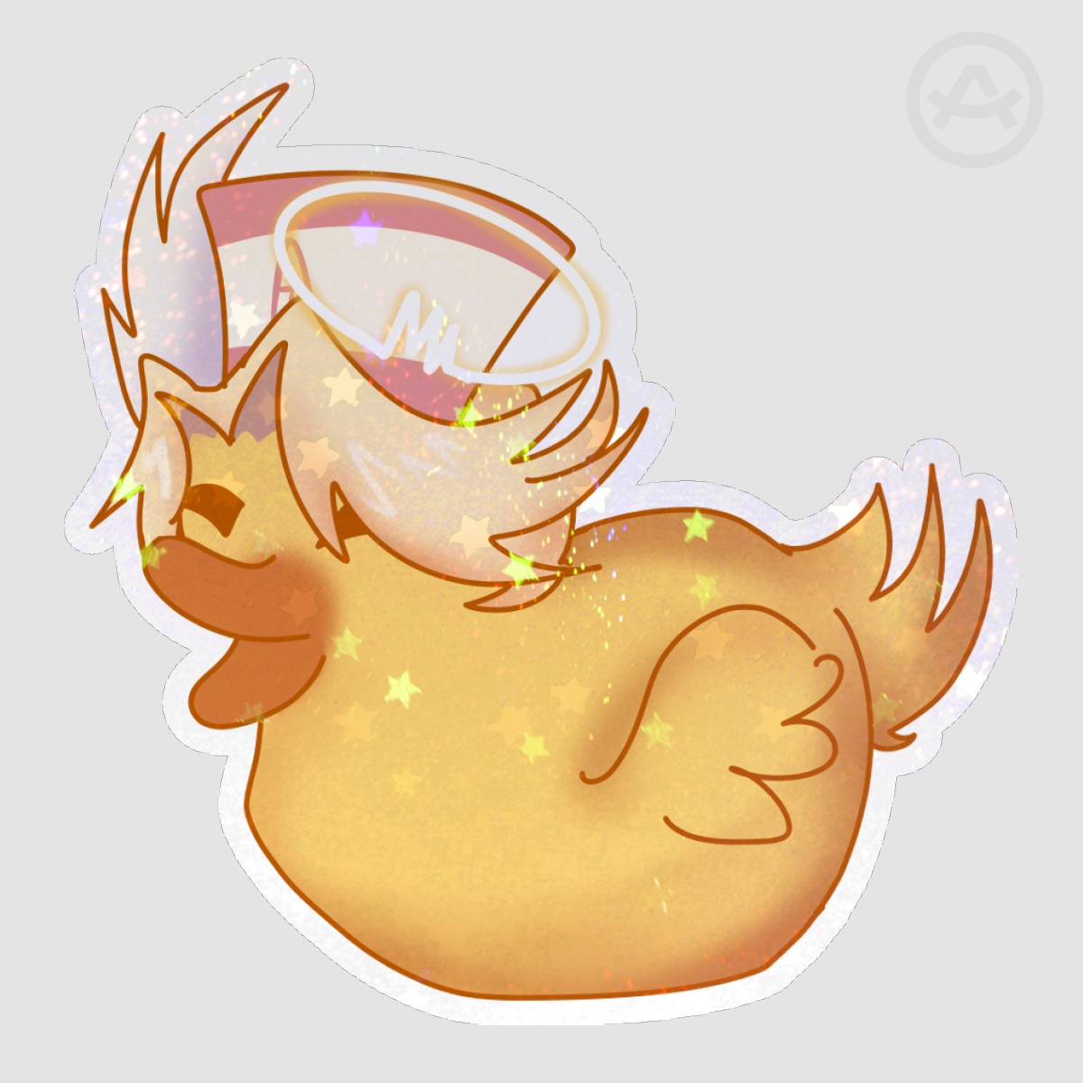 Duck Abel sticker
