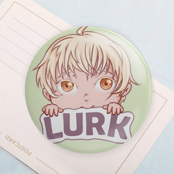 Lurk - Round Badges (Button Pins)