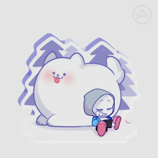 Thick Acrylic Stand Toby & Sans