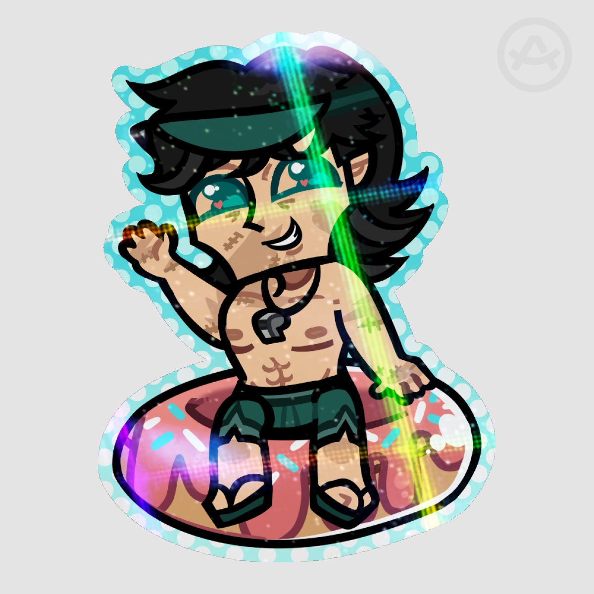 Tom Beach Sticker