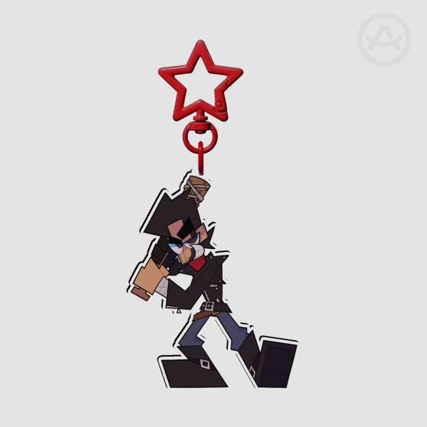 TWD Negan keychain