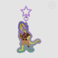 KoraKyrath Fatesong - Glitter Epoxy Acrylic Keychain